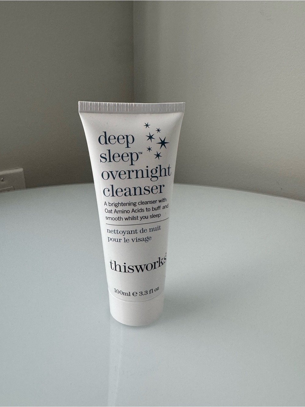 Deep Sleep White & Black Overnight Cleanser 100 mL 3.3 fl oz sealed